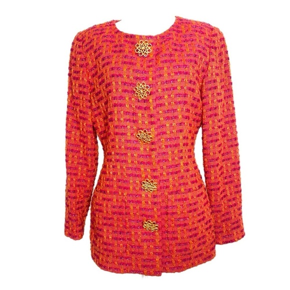 Oscar de la Renta Studio Tweed Jacket - Picture 2 of 8